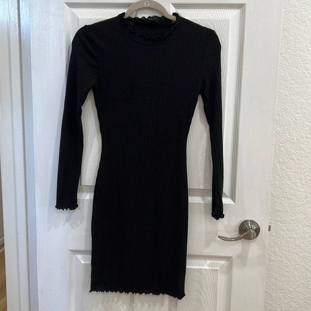 Black classy dress
